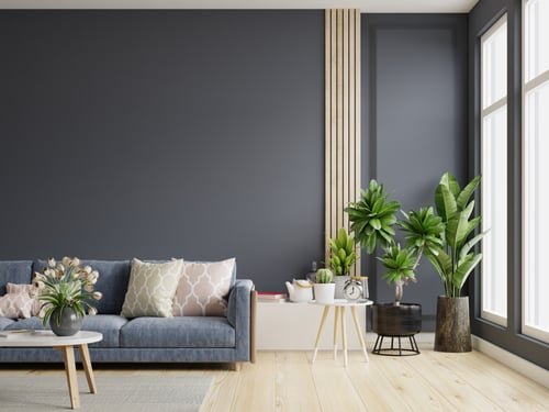 Freshly painted interior living room by Benjamin Handyman Service in the Bay Area